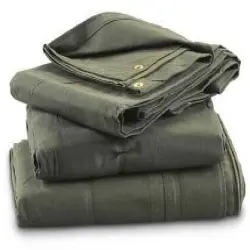 Cotton Tarpaulins, Pattern Plain
