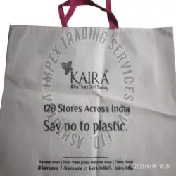 Loop Handle Non Woven Bag, For Shopping, Capacity 5kg