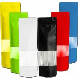 Zip Lock Packaging Pouch, Base Material PET Polyester