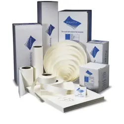 Color White Embroidery Paper, Size l x b in Inches if custom size needed Customized