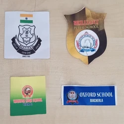 Badges Printed School 