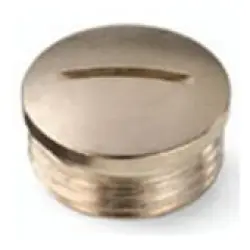 Polished Comet Flameproof Type Stopping Plugs, Material MS
