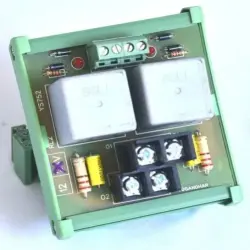 Relay Card 8way 1co 24vdc With 5pin16amp Omron Relay, Brand Parasnath