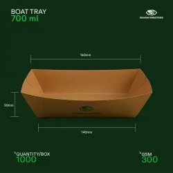 Disposable Brownie Paper Tray, I Deal In New Only
