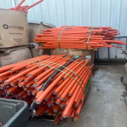 Pipe Regrind, Feature Washed, Material HDPE