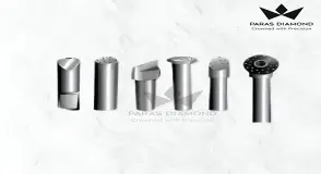 Cluster Diamond Dresser Tool, Natural diamonds as per size