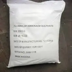 Ammonium Alum, Chemical Formula AlNH4SO42 x12H2O