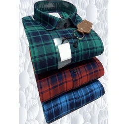 Mens Cotton Check Shirt