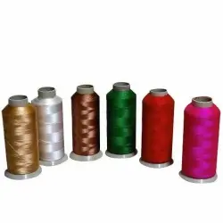 Embroidery Viscose Thread, Color Blue