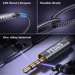 Cord P38 Metal - XLR Male, Cable Jacket 35 mm