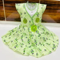 Short Sleeve Kids Frocks