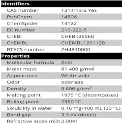 81 Oxide, Form Powder