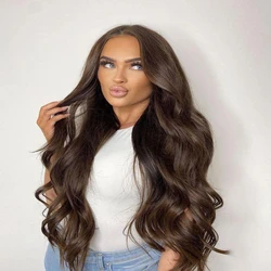 Long Wavy Weft Hair