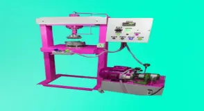 Paper Plate Making Machine, 1000 - 1500 pchr, 380V, Max Plate Size 4