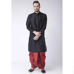 Black Dhoti Kurta