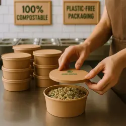 Lid Paper Cup, Shape Round