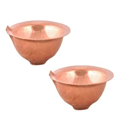 Polished Copper Diya