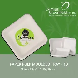 Disposable Meal Tray, Usage Biscuit Packaging