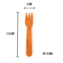 Wooden Fruit Fork, Is It Customized Non-Customized