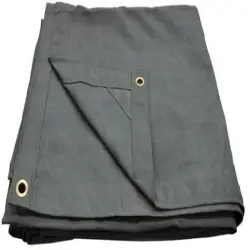 Dark Grey Army Tarpaulin, Color Available in various colors