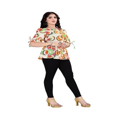 Ladies Printed Fancy Top