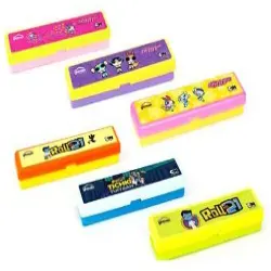 Student Pencil Box, Color Multicolour
