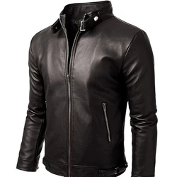 Plain Winter Leather Jackets