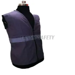Safety Jacket Elastic Type, Pattern Plain