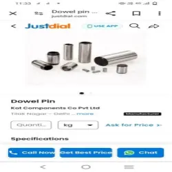 Spring Dowel Pin, Packet, UsageApplication Tractor