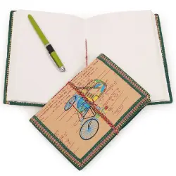 Color Multicolor Handmade Paper Diaries, Cover Material Paper Cover, Ruling Type Unruled
