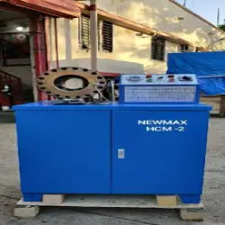 Crimping Force Tons 2100 to 22000kN High Pressure Hose Crimping Machine, Min Infeed Length Approx 85 to 200 mm, Machine Type HosePipe Crimping Machine