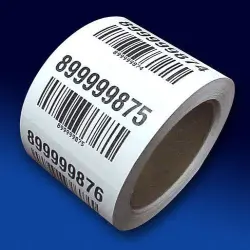 Barcode Label, Pattern Plain