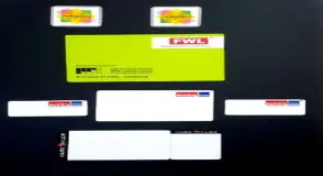 Barcode Label, Color White