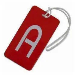 Fabric Hang Tag, Color Black
