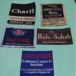 Woven Label, Material Polyester Woven