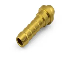 Brass Hose Nipple, Finishing Polished