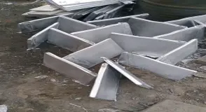 Aluminum Scrap, colour Silver
