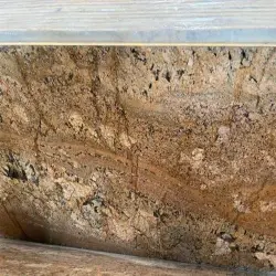 Red Granite Slab, Thickness 16 mm