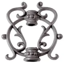Railing Ornament, Finish Chrome