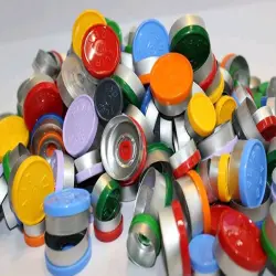 Flip Off Cap, Material Aluminium