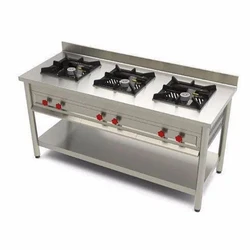 Three Burner Range