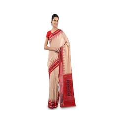 Handloom Khadi Ikkat Saree