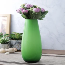 Vase Green Flower 