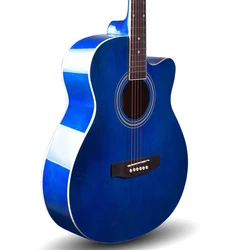 Blue Acoustic Guitars