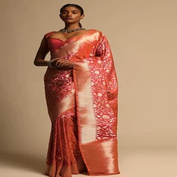 Unstitched Banarasi Saree