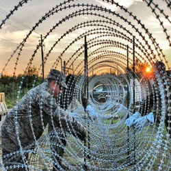 Wire Concertina Fencing