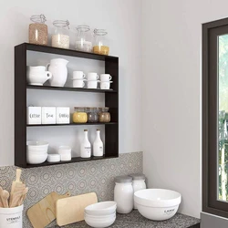Wooden Kitchen Rack