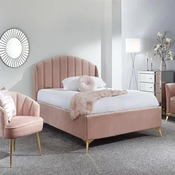 Pink Double Bed