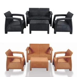 Plastic Sofa Set