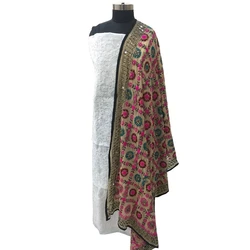 Phulkari Suit Dupatta